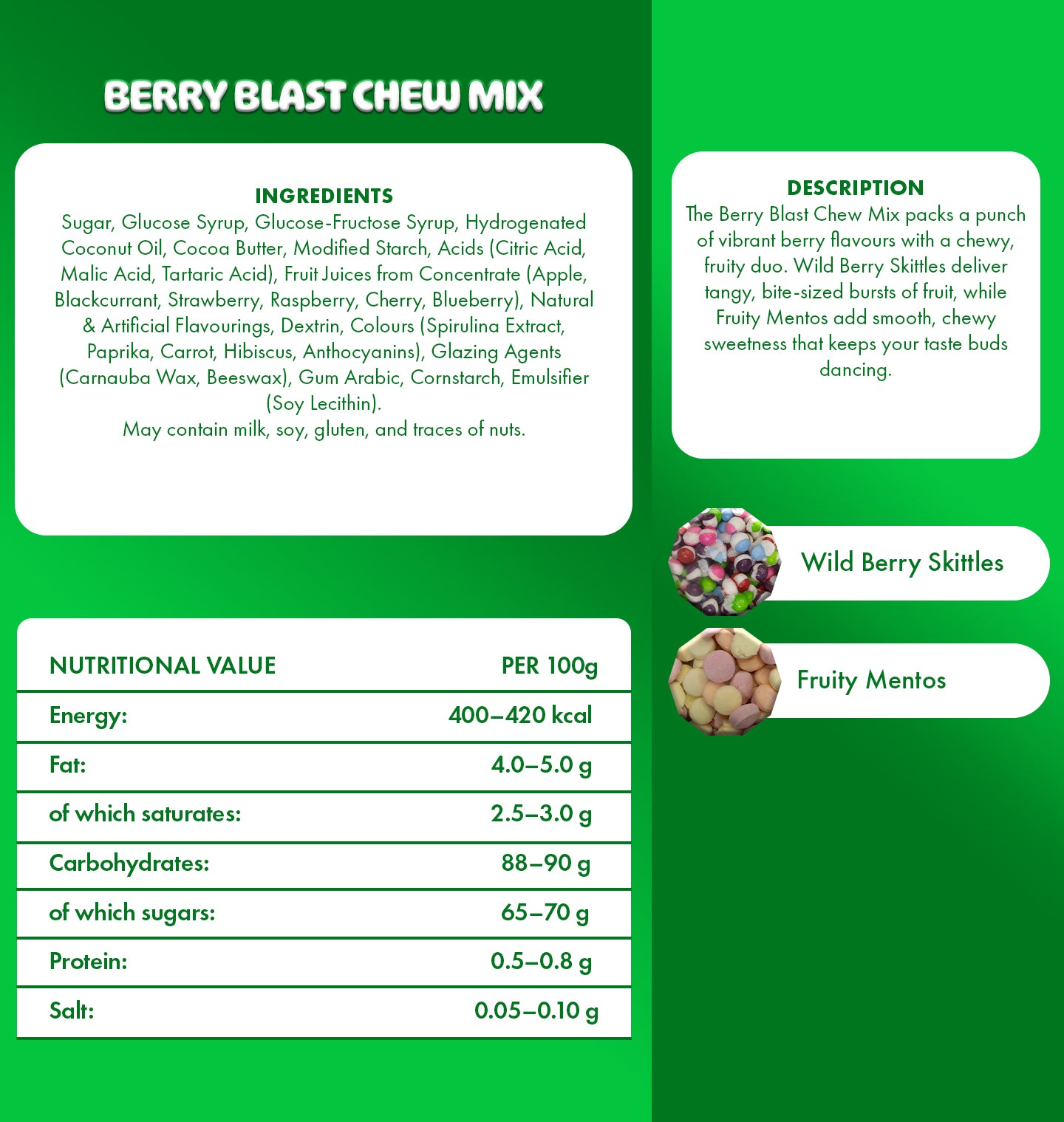 Berry Blast Chew Mix