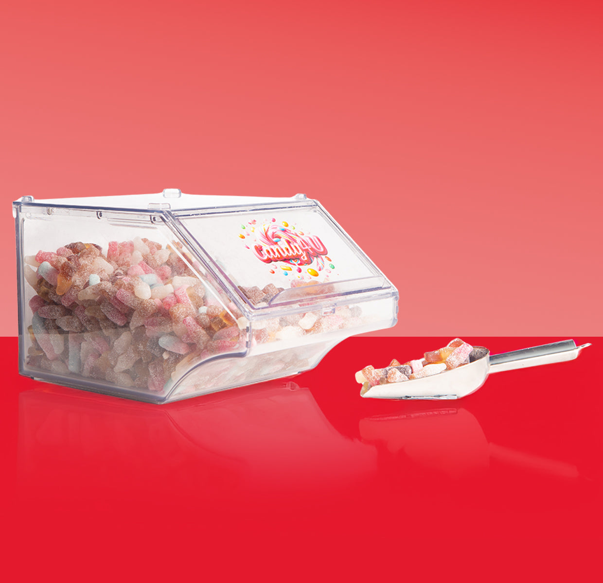 Acrylic Pick & Mix Box Bottles Mix 2.5kg