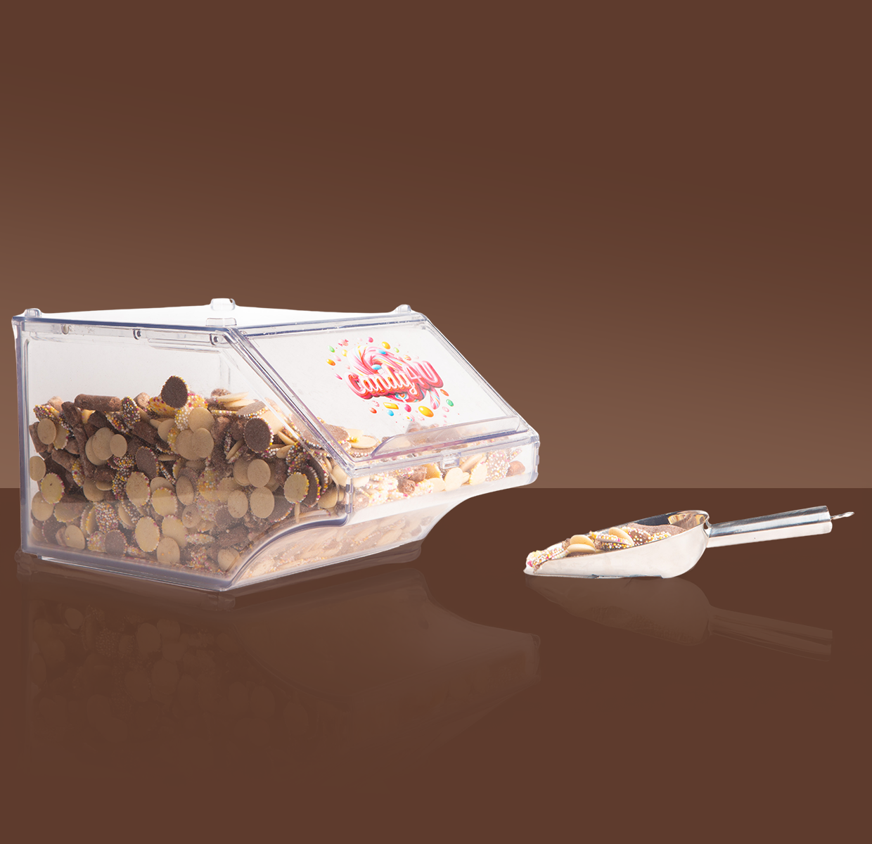 Acrylic Pick & Mix Box Chocolate Mix 2.5kg