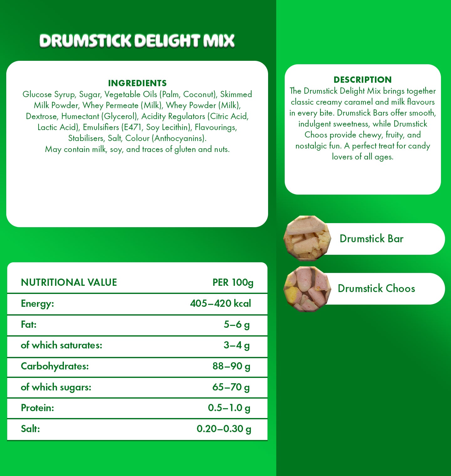 Drumstick delight mix