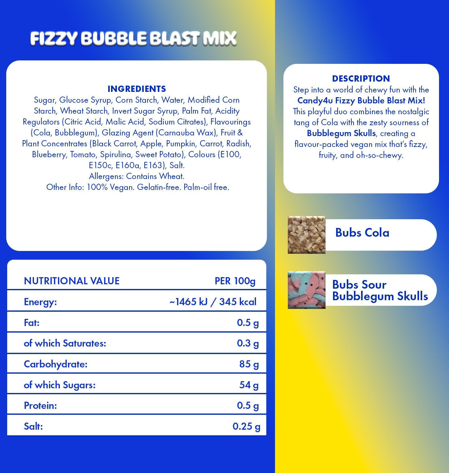 Fizzy Bubble Blast Mix