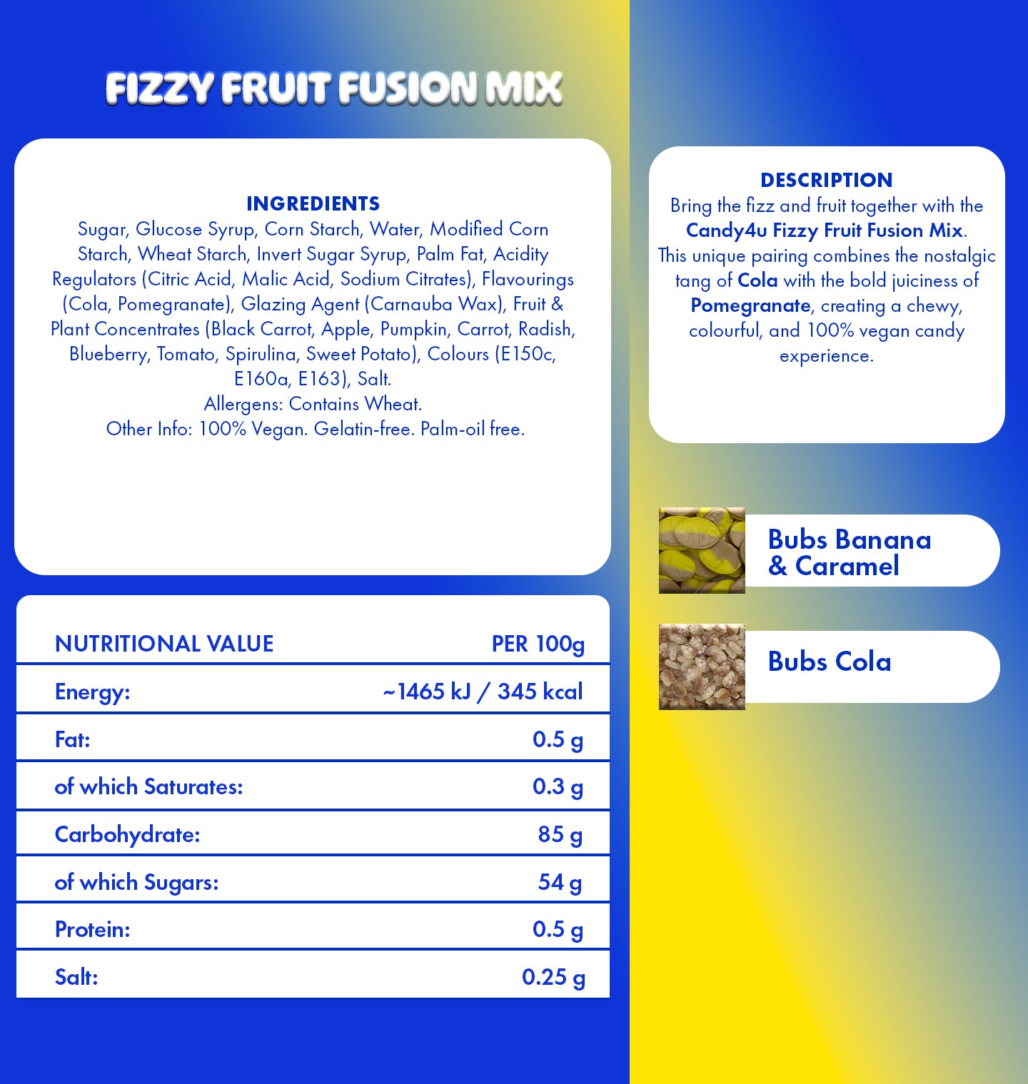 Fizzy Fruit Fusion Mix