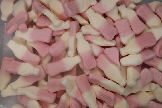 Strawberry Milkshake Bottles