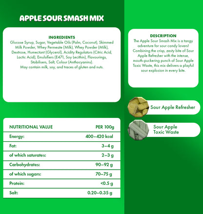 Apple sour smash mix