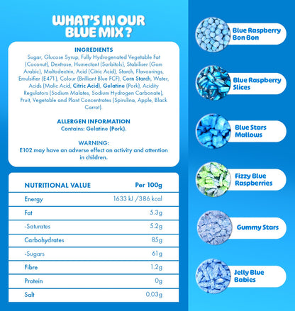 Blue Mix Medium Box 1kg