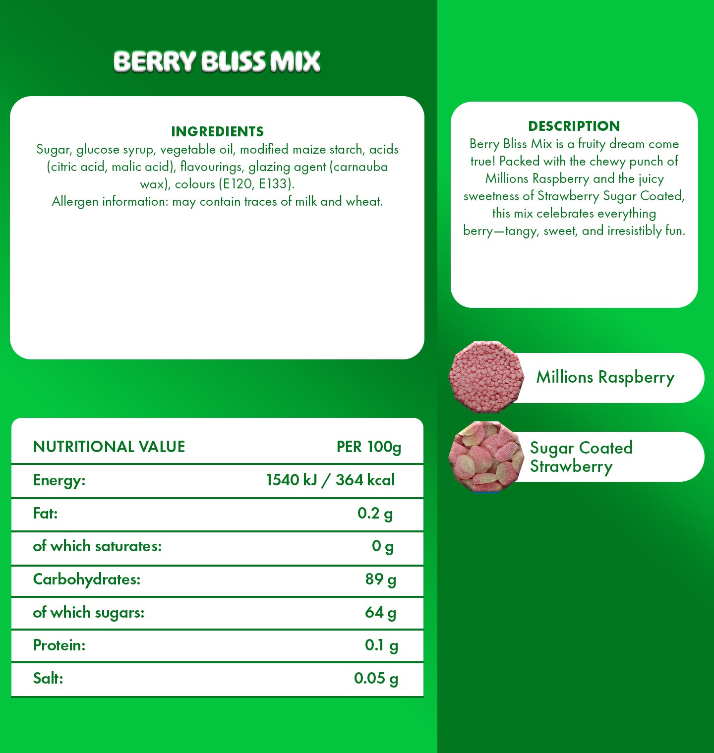 Berry bliss mix