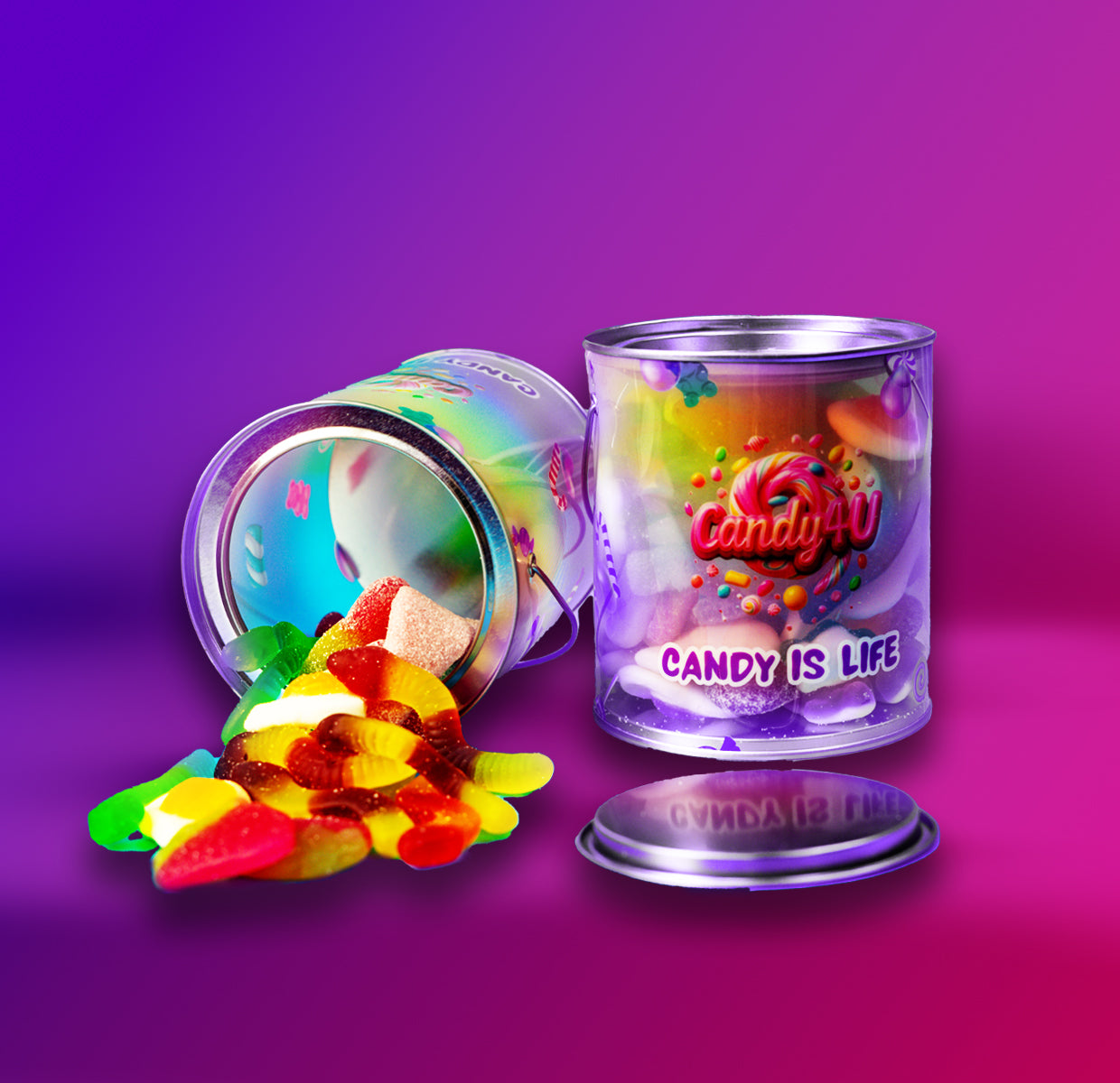 Best Seller Mix Candy Tin 500g