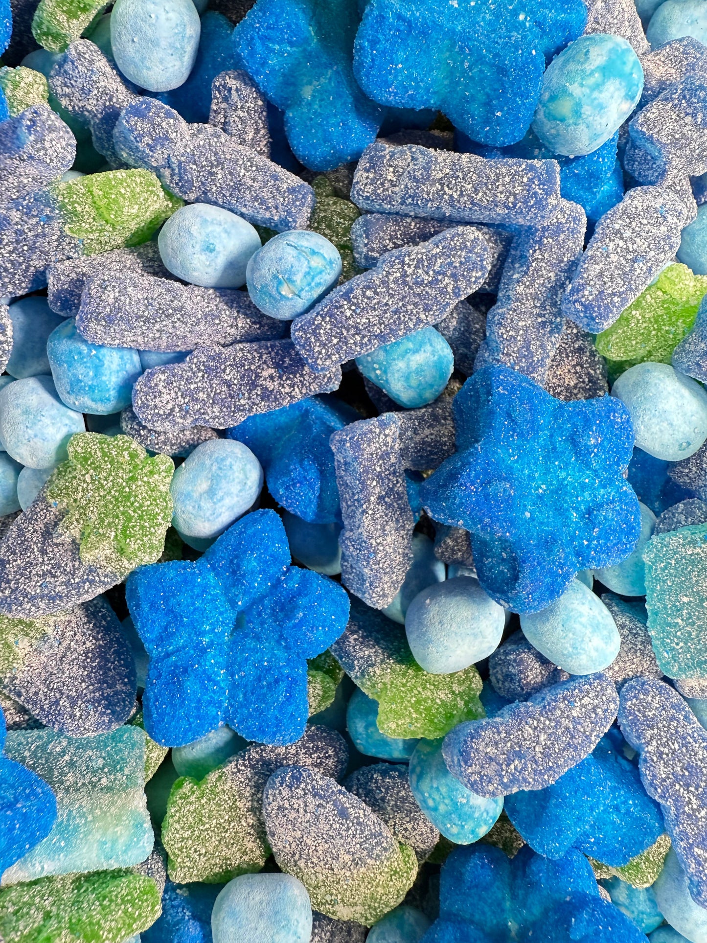 Blue Mix Birthday Candy Shell 200g