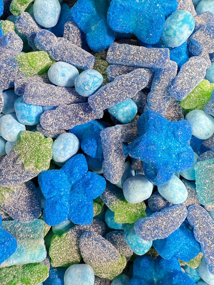 Blue Mix Birthday Candy Shell 200g