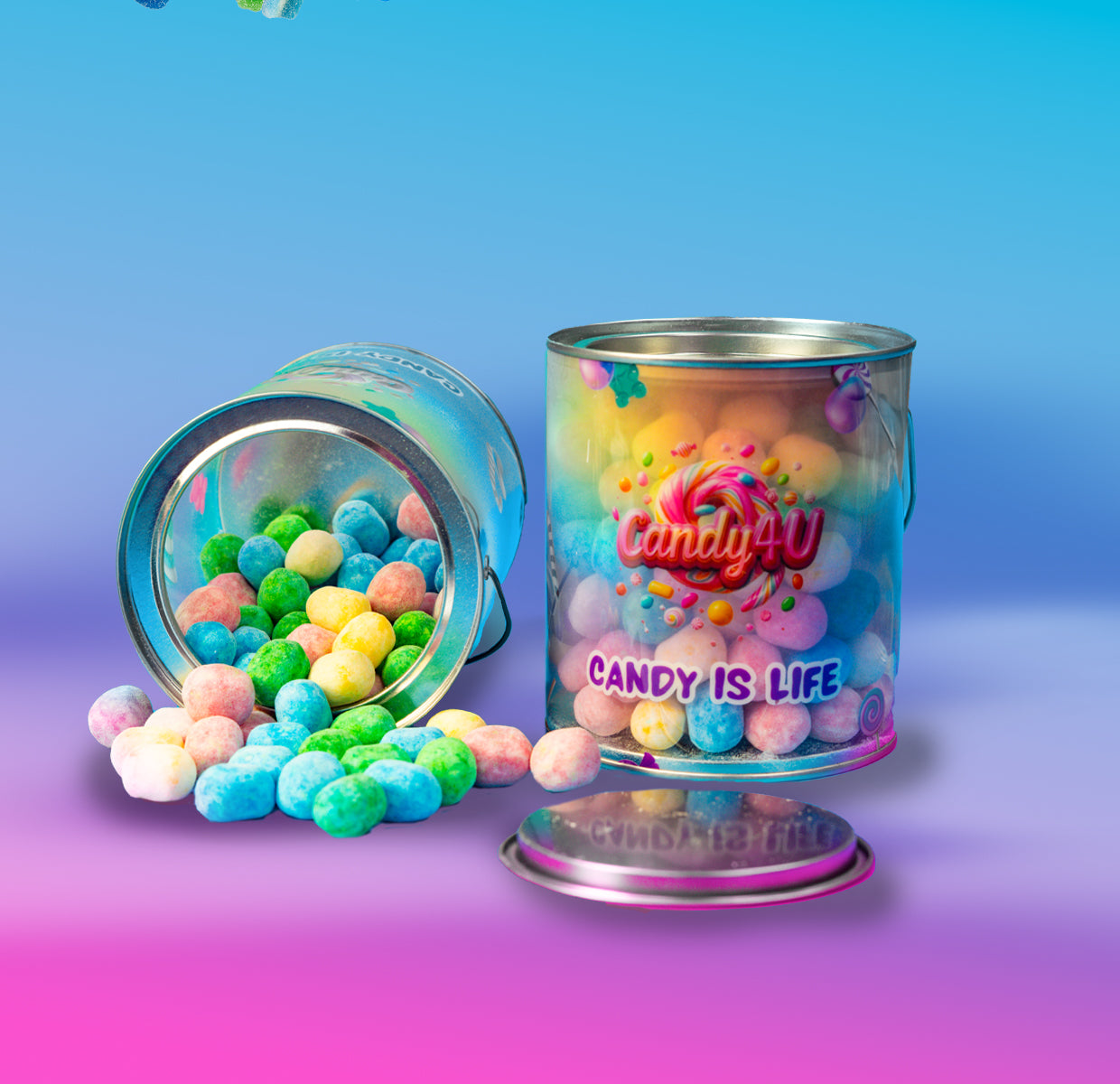 Bonbon Mix Candy Tin 500g