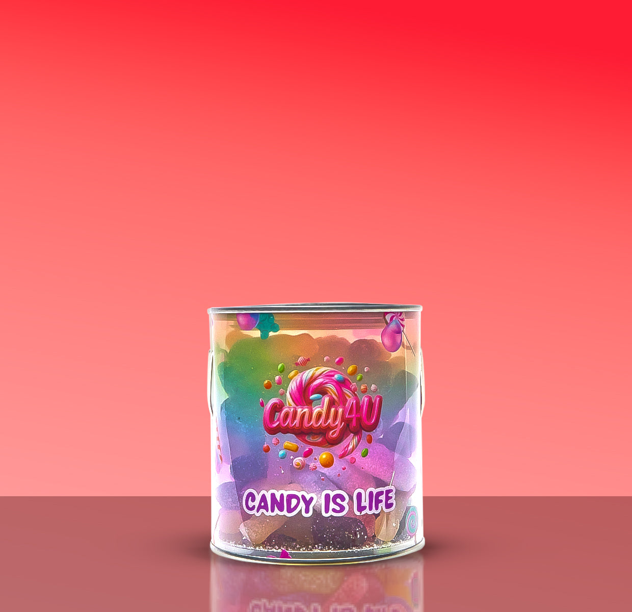 Bottles Mix Candy Tin 500g