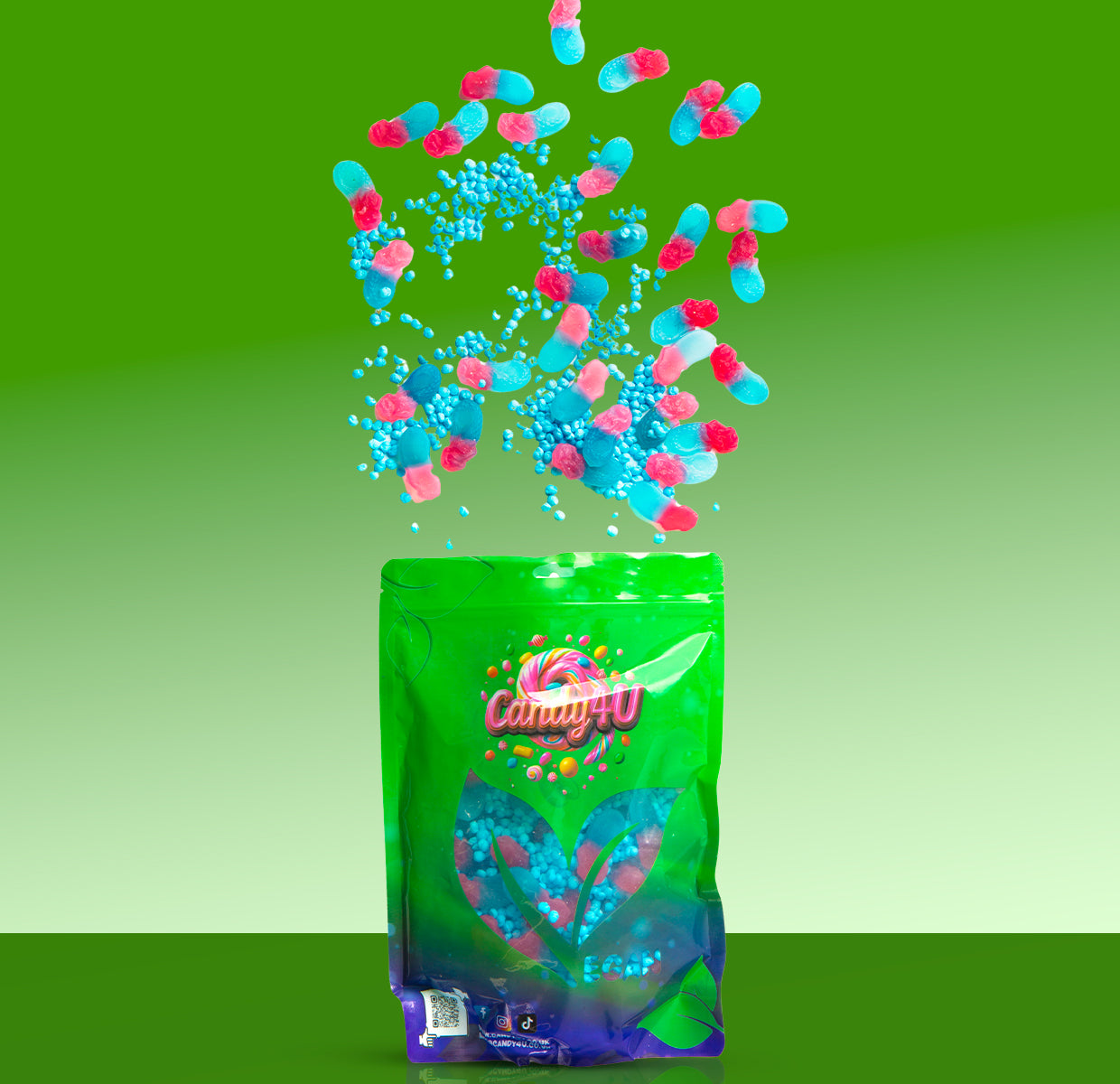 Bubblegum Bliss Mix Vegan Large Pouch 1kg