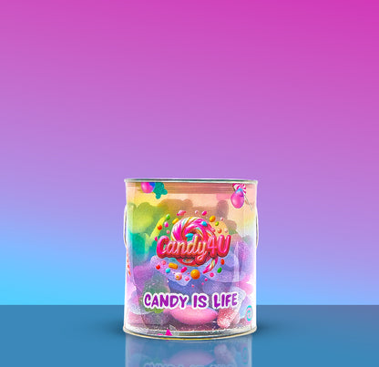 Bubblegum Mix Candy Tin 500g