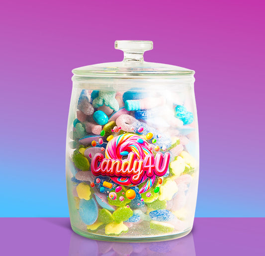 Bubblegum Mix Glass Jar 3.5kg