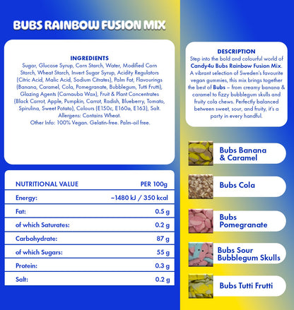 Bubs Rainbow Fusion Mix
