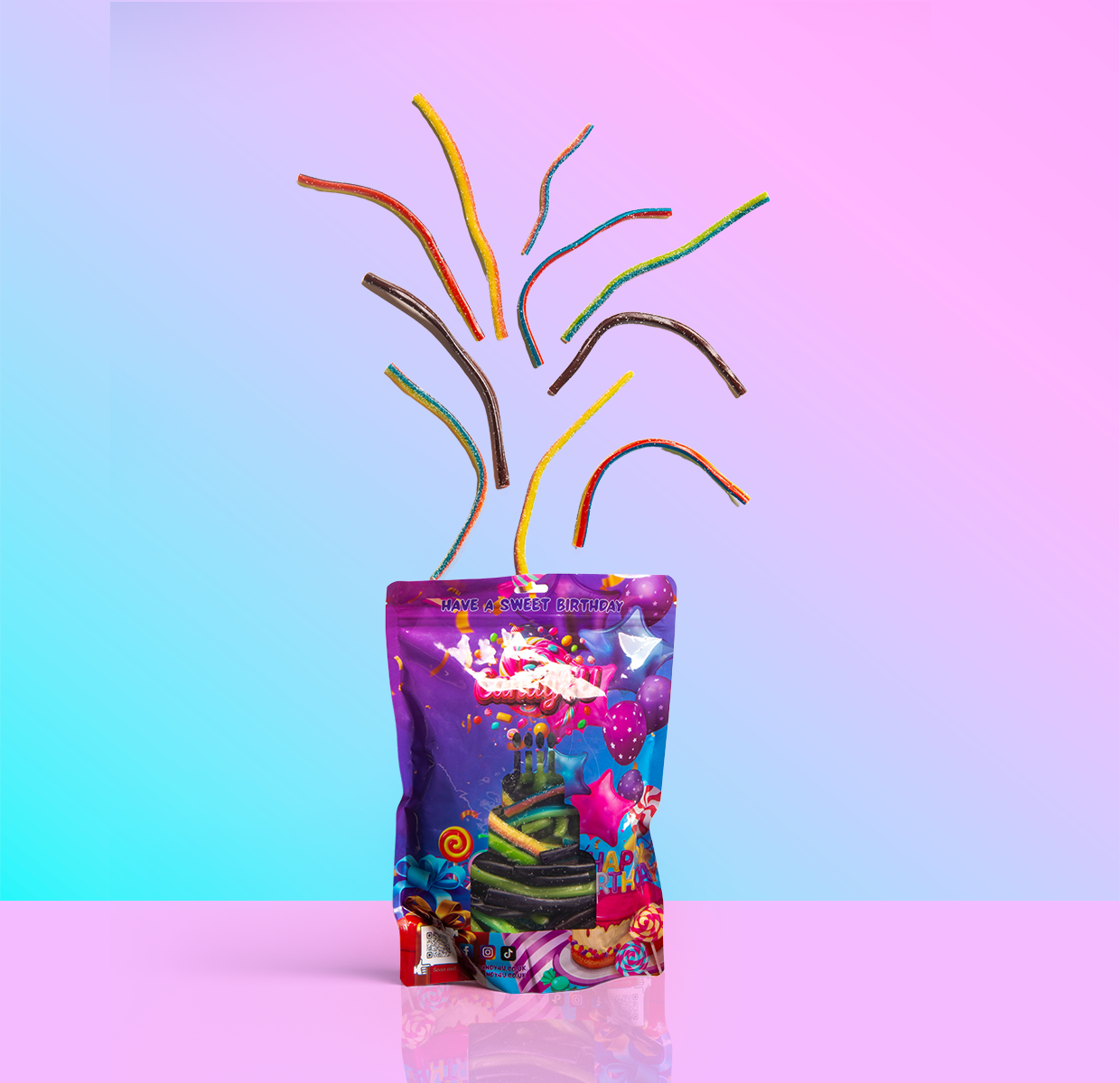 Pencil Mix Birthday Large Pouch 1kg