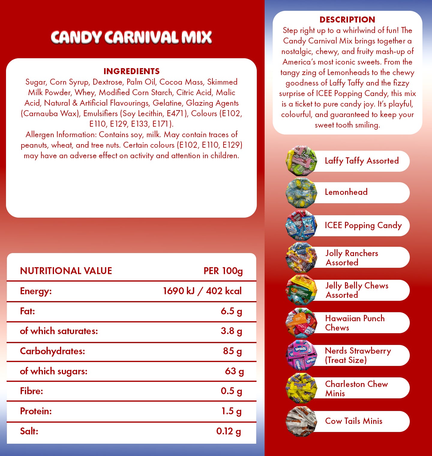 Candy carnival mix