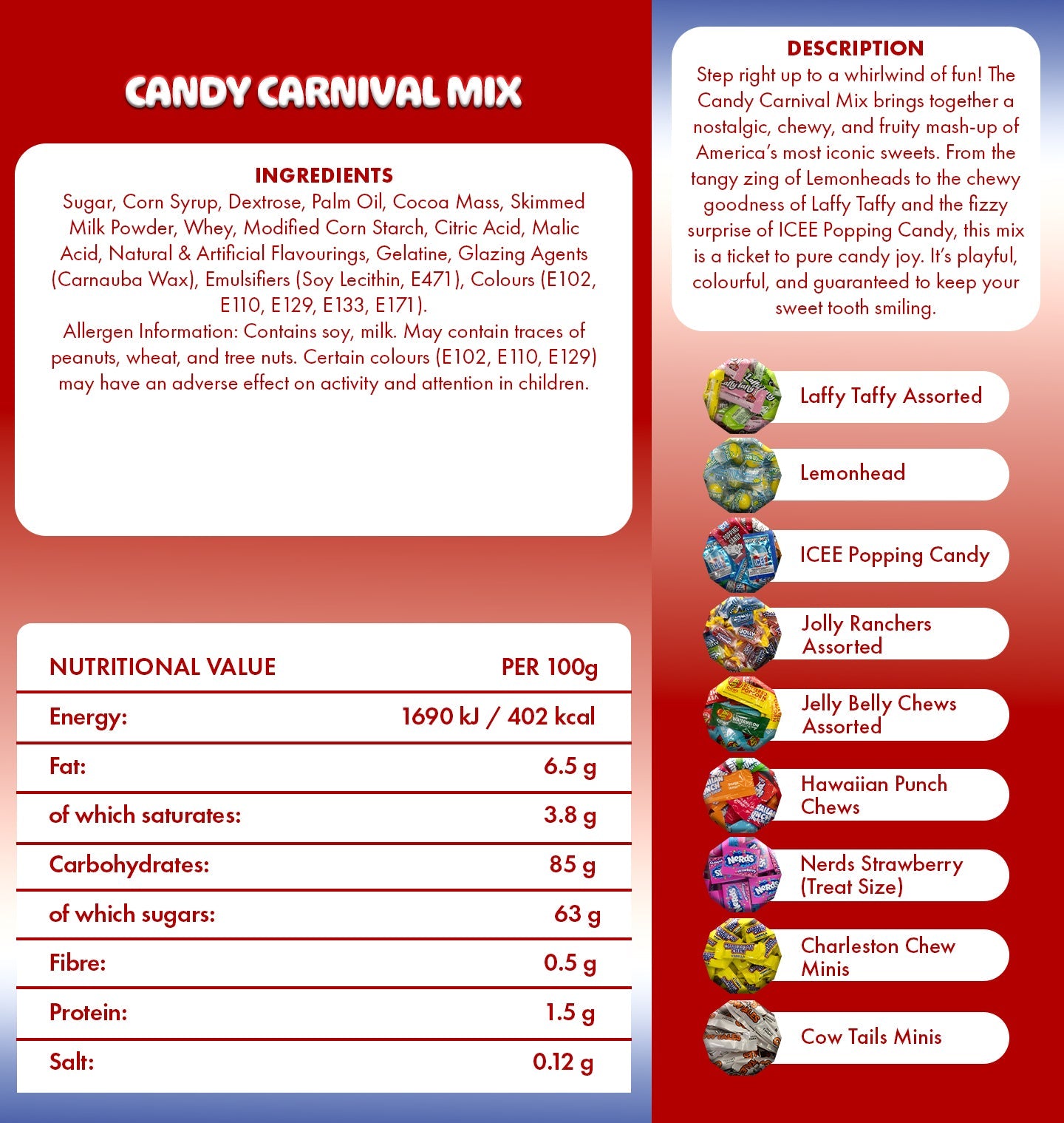 Candy carnival mix