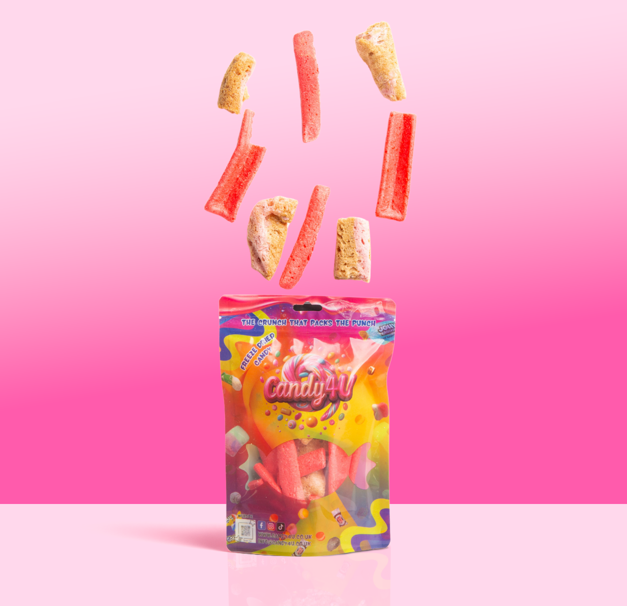 Cherry Blast Crunch Mix Freeze Dried Large Pouch 300g