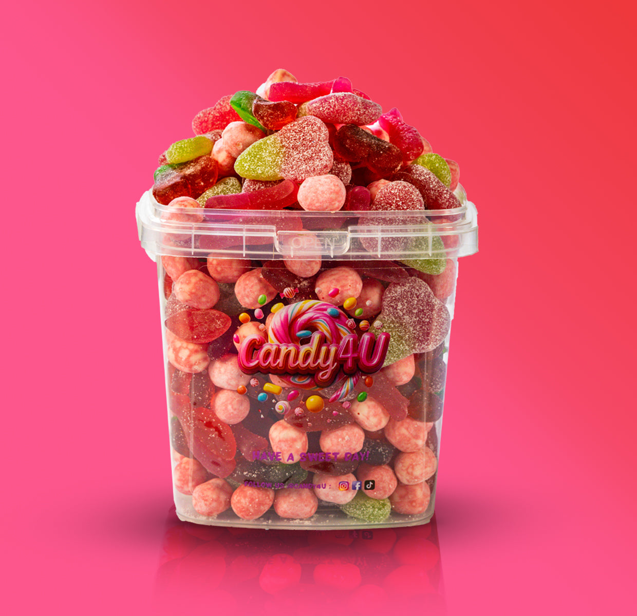 Cherry Mix Large Bucket 1.2kg