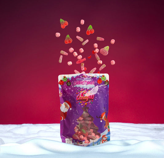 Christmas Pouch Large Cherry Mix 1kg