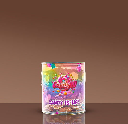 Chocolate Mix Candy Tin 500g