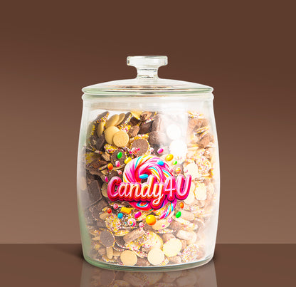 Chocolate Mix Glass Jar 3.5kg