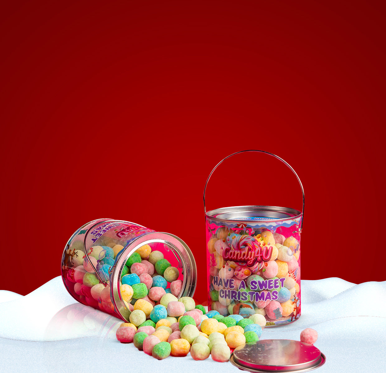 Bonbon Mix Christmas Candy Tin 700g