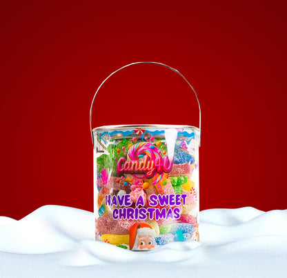 Fizzy Mix Christmas Candy Tin 500g