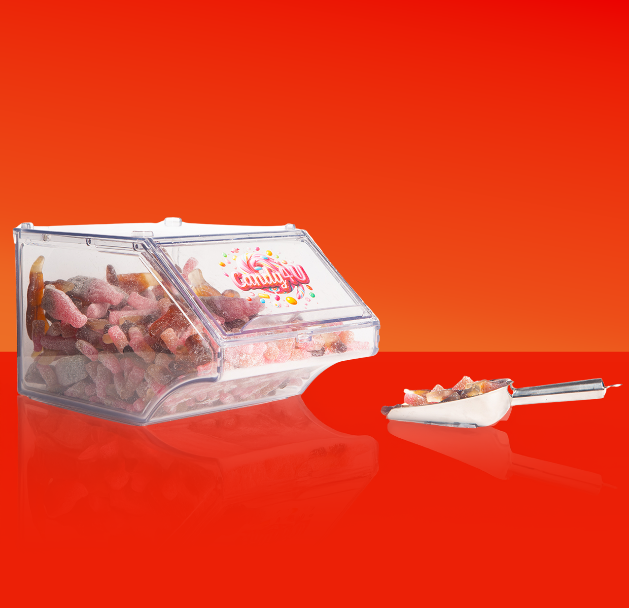 Cola Mix Acrylic Pick & Mix Box 2.5kg