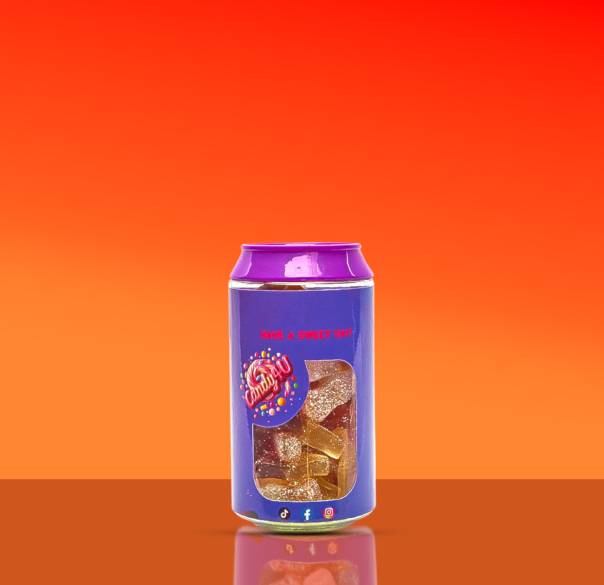 Cola Mix Candy Can 250g