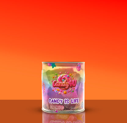 Cola Mix Candy Tin 500g