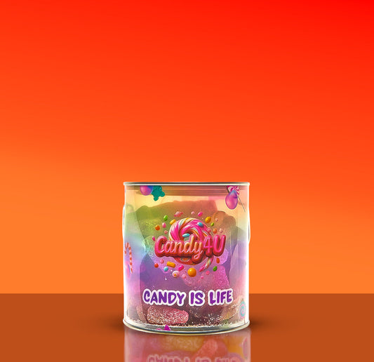 Cola Mix Candy Tin 500g