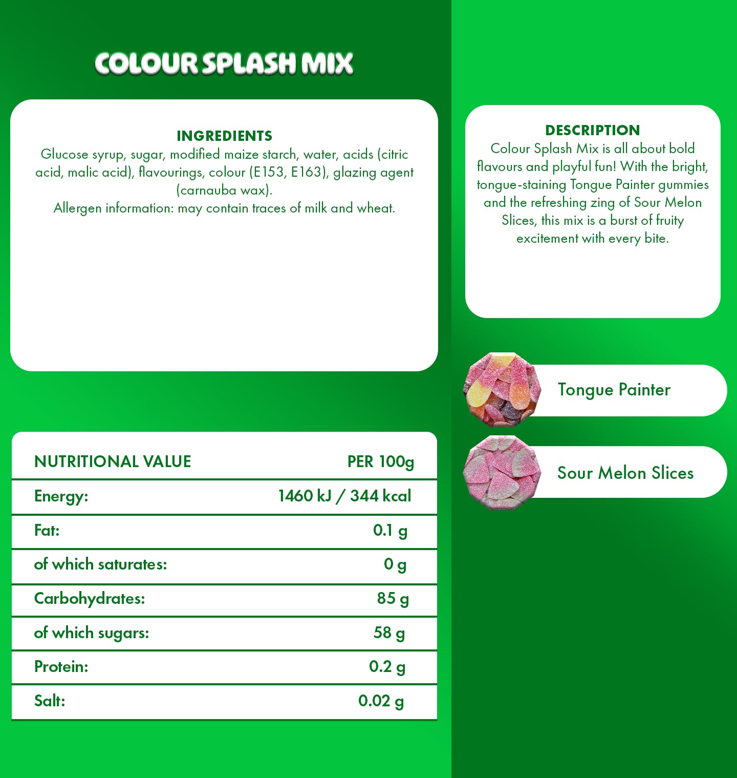 Colour splash mix