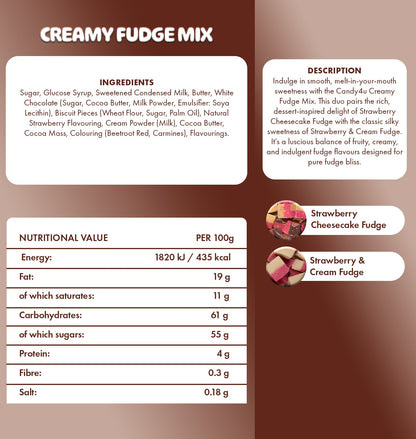 Creamy Fudge Mix Fudge Giant Pouch 5kg