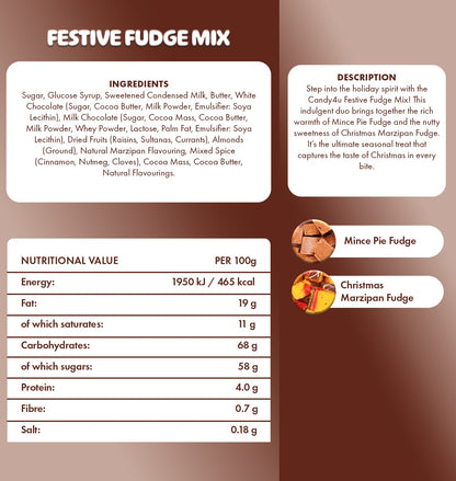 Festive Fudge Mix Fudge Giant Pouch 5kg