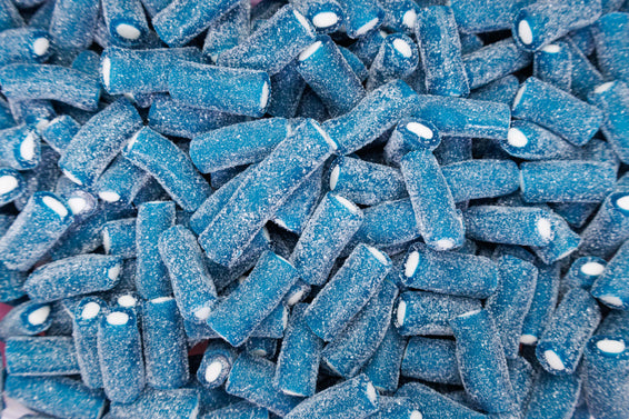 Fizzy Blue Raspberry Bites