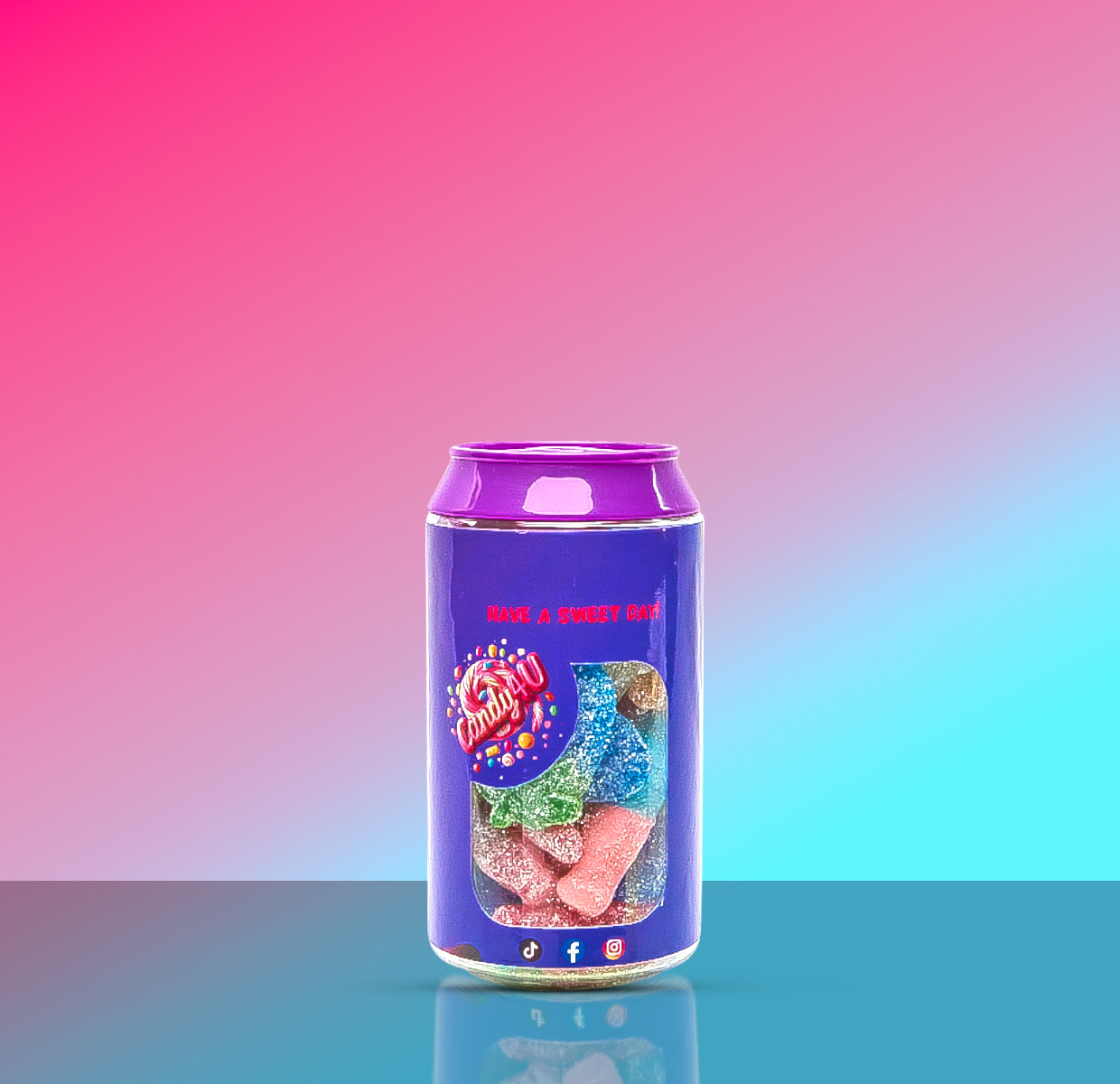 Fizzy Mix Candy Can 250g