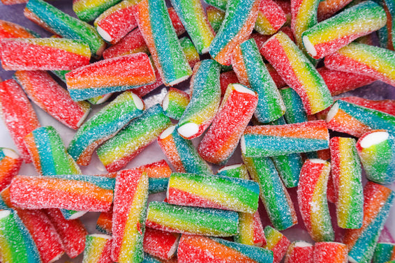 Fizzy Rainbow Bites