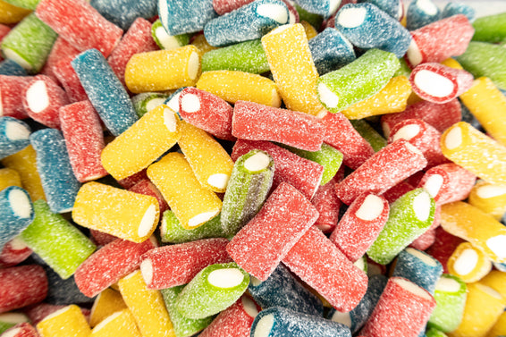 Fizzy Rainbow Bites