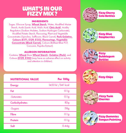 Fizzy Mix Medium Box 1kg