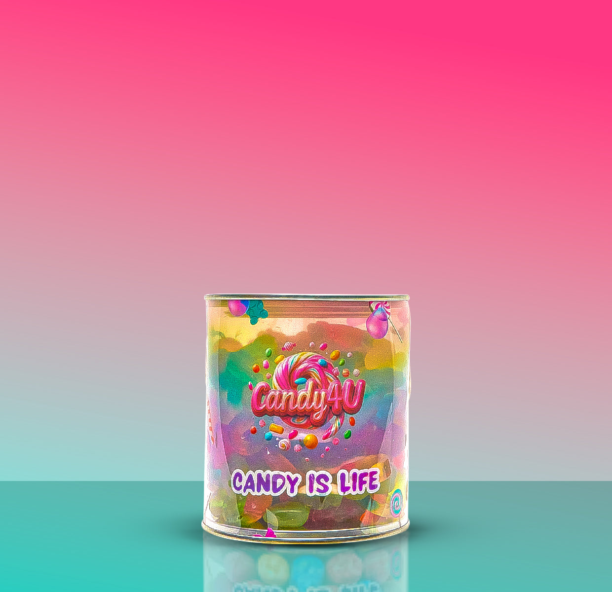 Gummy Mix Candy Tin 500g