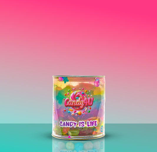 Gummy Mix Candy Tin 500g