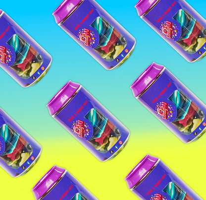 Gummy Ocean Mix Candy Can 250g