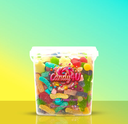 Fizzy & Gummy Mix Large Bucket 1.2kg