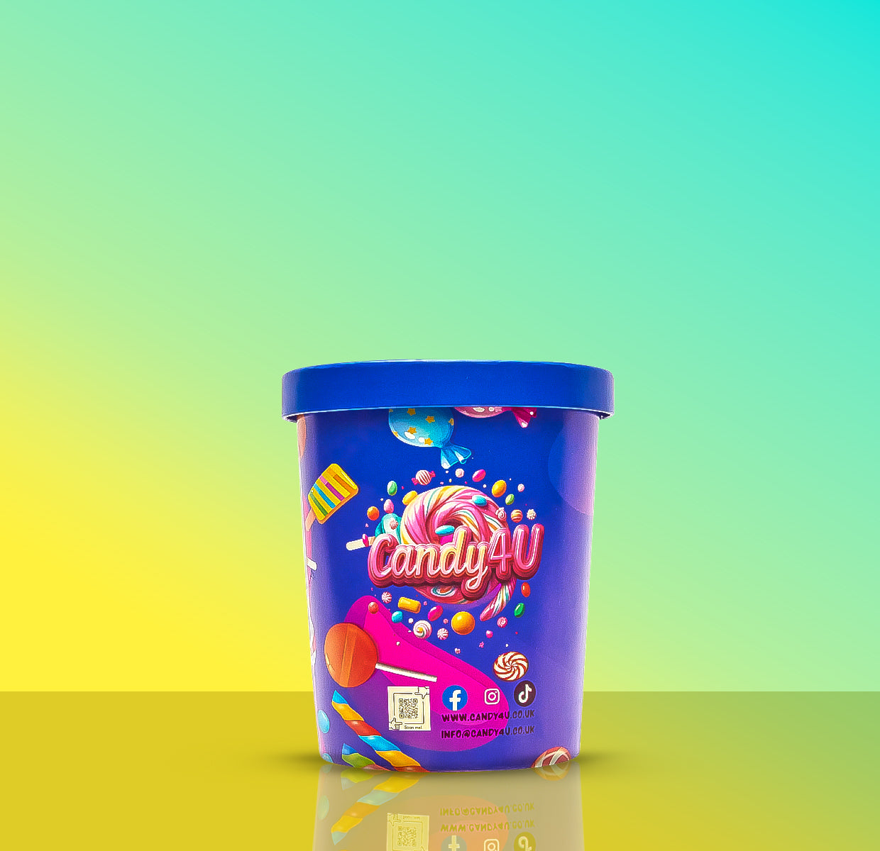 Fizzy & Gummy Mix Medium Cup 400g