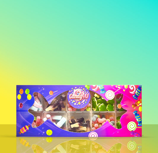 Fizzy & Gummy Mix Medium Box 1kg