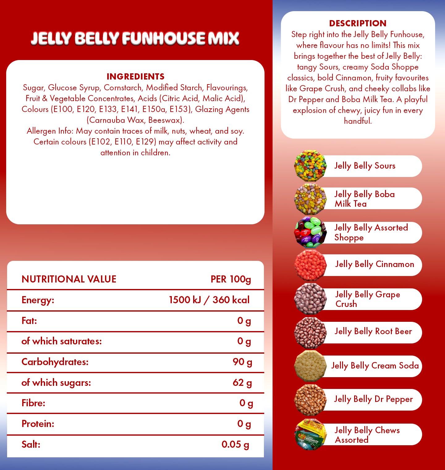 Jelly Belly Funhouse Mix