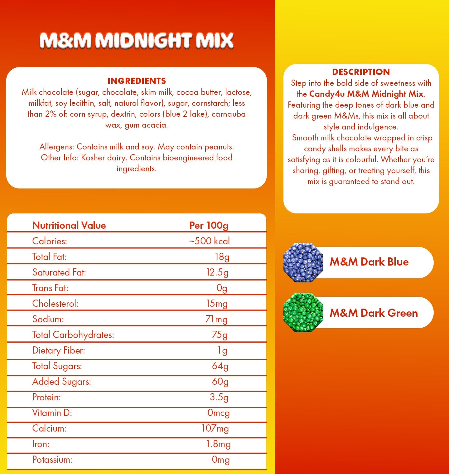 M&M Midnight Mix