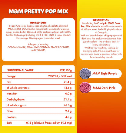 M&M Pretty Pop Mix